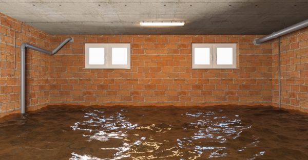 Basement Flood Repair in Burlington